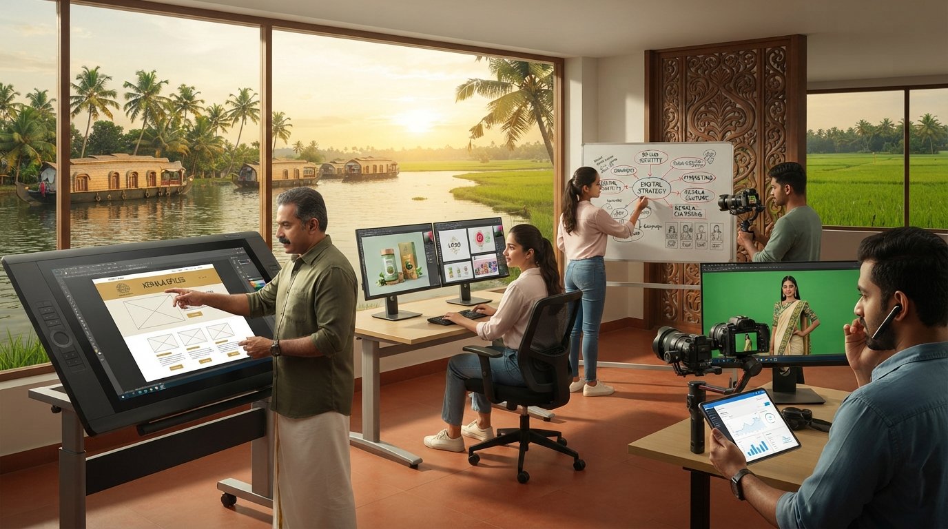 Why Businesses Need a Creative Agency in Kerala